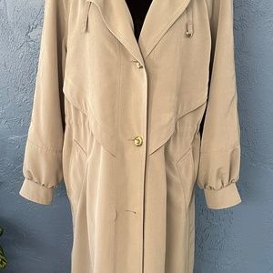 Womens Vintage Fleet Street trench coat